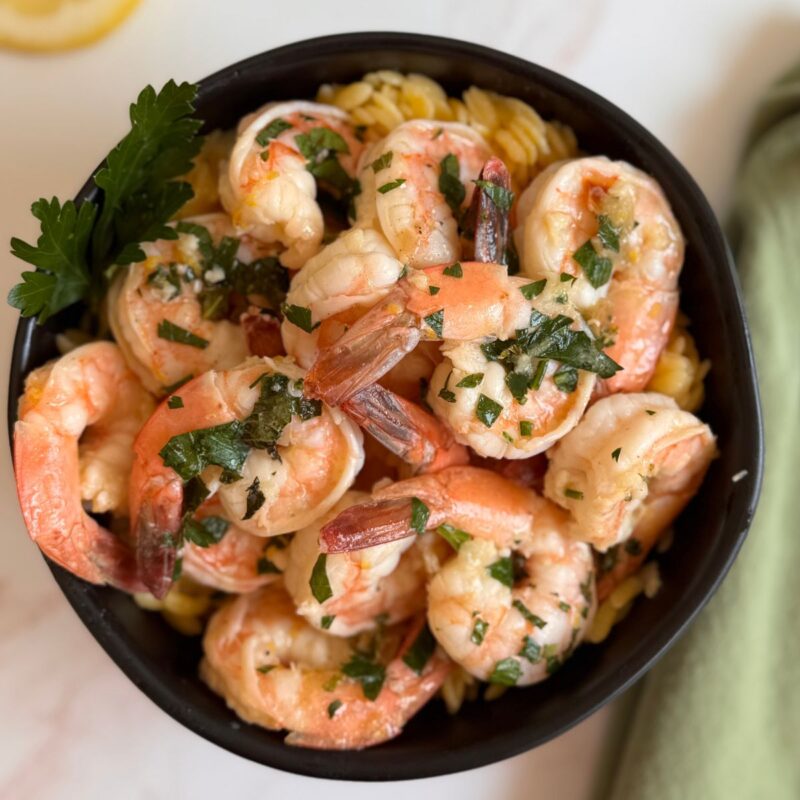 Shrimp Scampi Without Wine by A Sweet Thyme | Gwen Wolken - FoodSocial