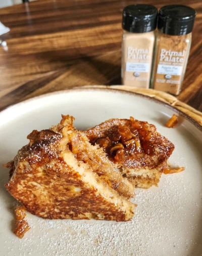 Stuffed apple pie French toast (Gf)