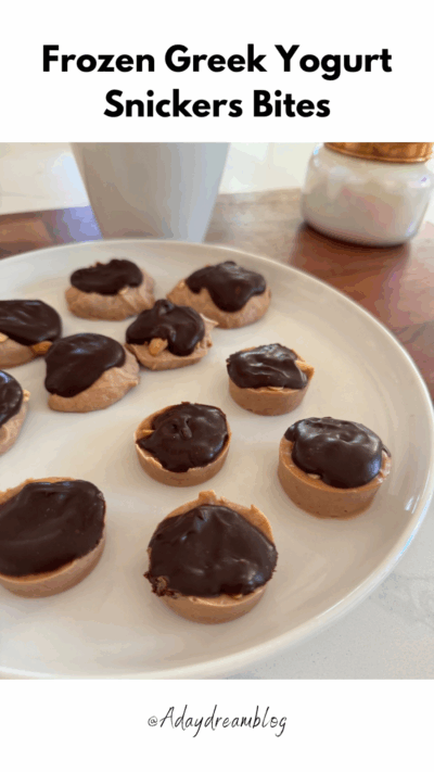 Protein Frozen Snickers Bites