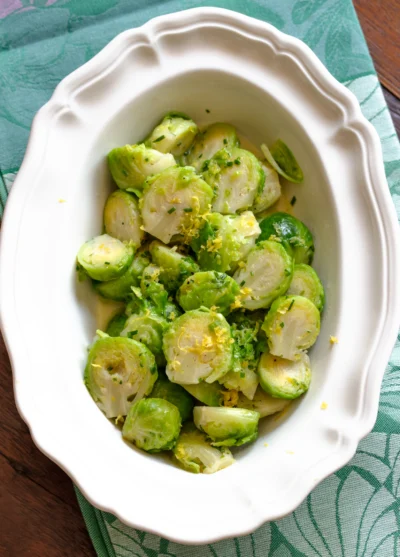Brussels Sprouts with Lemon