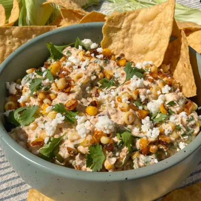 Creamy Chipotle Corn Dip