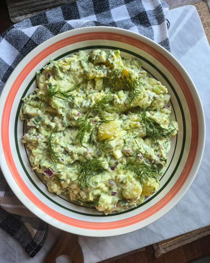 Creamy Dill Tater Salad by the_happy_veg - FoodSocial