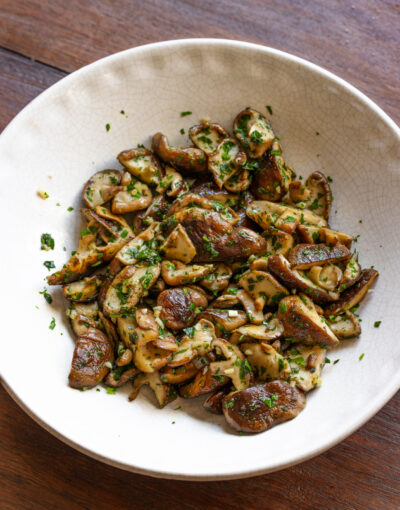 Garlic Mushrooms