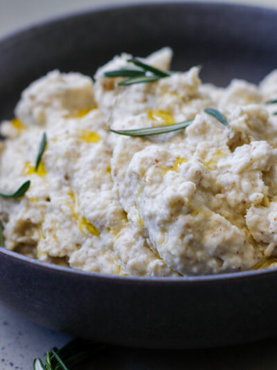 Garlic Tahini Mashed Potatoes 