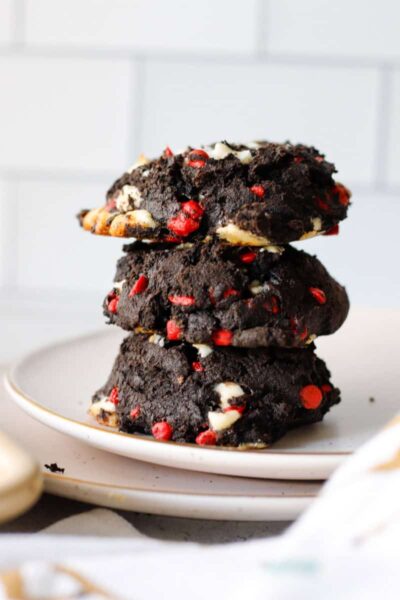 Gluten-Free Double Chocolate Cherry Chip Cookies