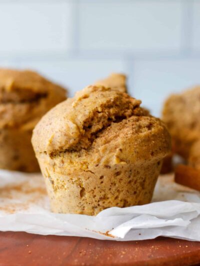 Gluten-Free Pumpkin Flaxseed Muffins with Pumpkin Spice
