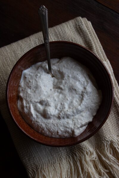 Homemade Horseradish Creme Sauce