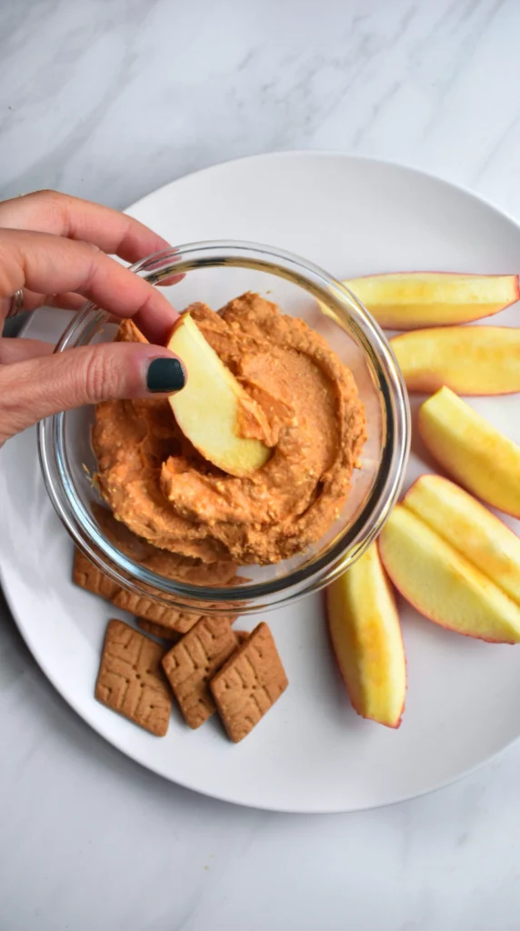 Peanut Butter Pumpkin Dip by joyfuleatsnbeats - FoodSocial