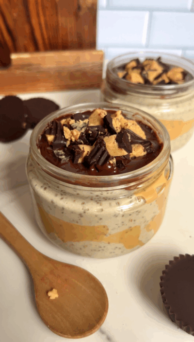 Peanut Butter Cup Chia Pudding