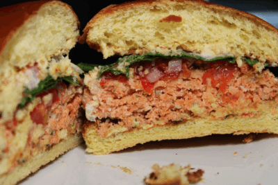 Salmon Burgers!