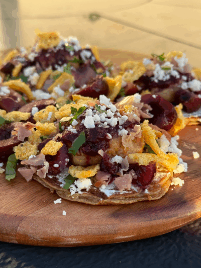 chile lime cherry protein pan-tinis