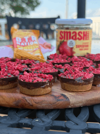 pb & j “reese’s” protein bites