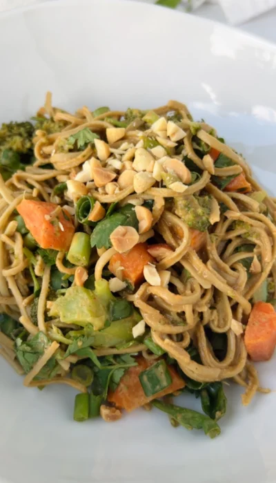 Thai Peanut Noodle Bowl