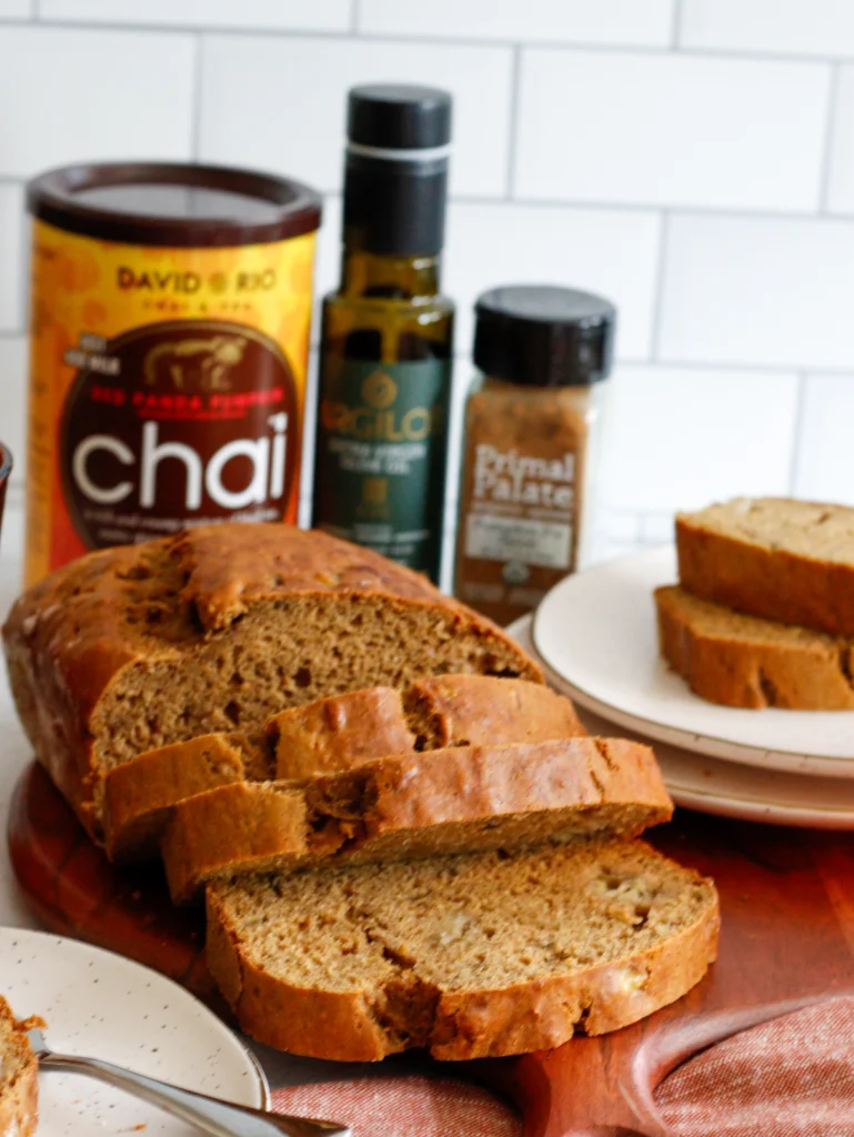 Pumpkin Chai Spiced Banana Bread by Timestampedfood - FoodSocial
