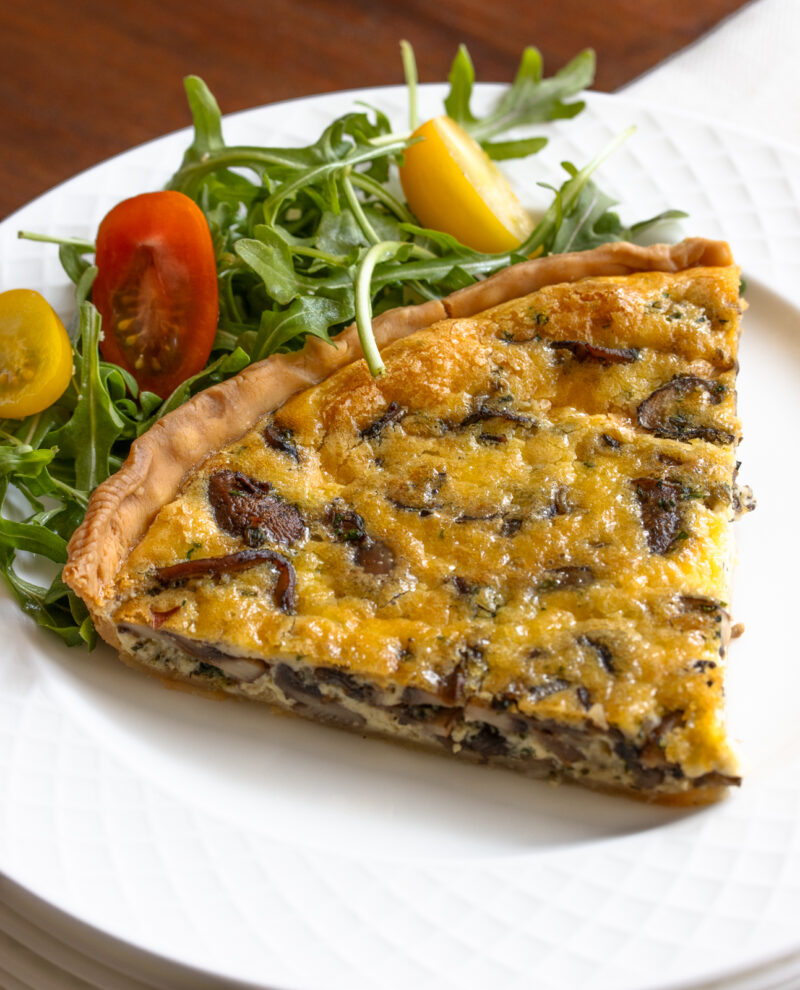 Mushroom Quiche by giangiskitchen - FoodSocial