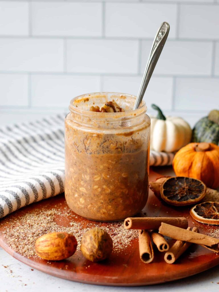 Pumpkin Pie Overnight Oats  by Timestampedfood - FoodSocial