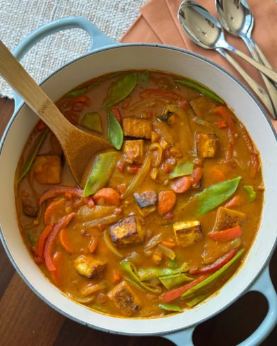 Pumpkin Curry with Tofu