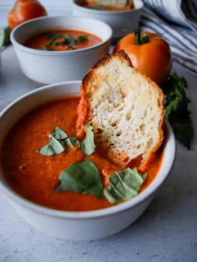 Roasted Blender Tomato Soup