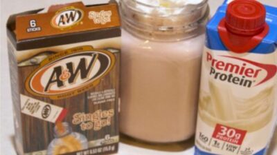 Root Beer Protein Shake