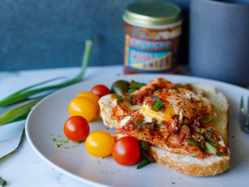 Salsa Avocado Toast by Timestampedfood - FoodSocial