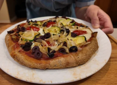 Homemade Gluten-Free Pizza Crust