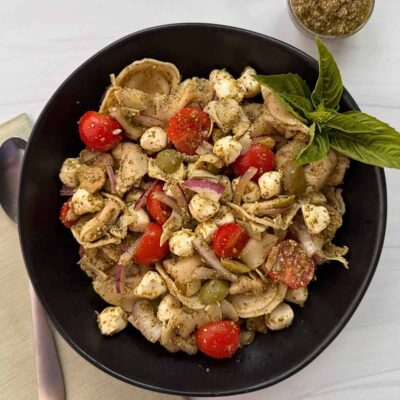 Tortellini Pesto Pasta Salad (GF)