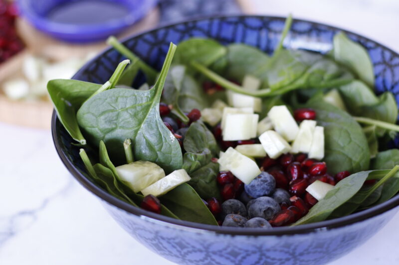 Winter Spinach Salad by Timestampedfood - FoodSocial