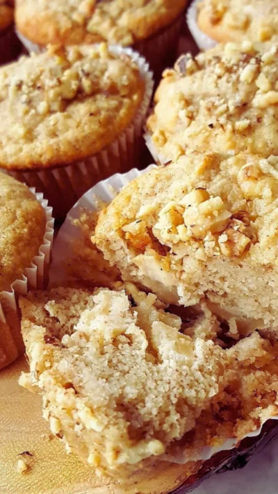 Apple Walnut Muffins (Lowcarb & Gluten-Free)