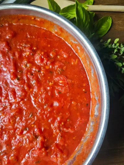 Quick Marinara Sauce