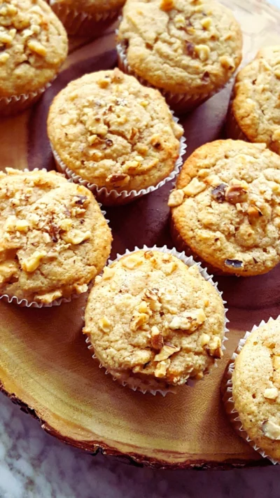 Apple Walnut Muffins (Lowcarb & Gluten-Free)