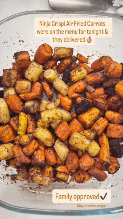 Air Fried Carrots