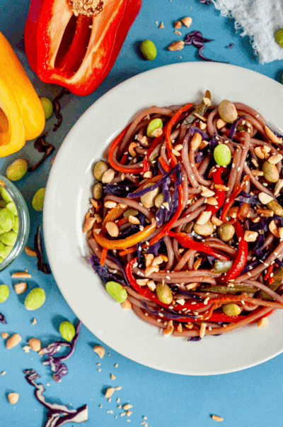 Rainbow Veggie Stir Fry