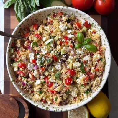 Easy Mediterranean Couscous Salad