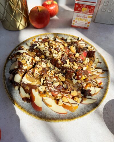 Healthy Apple Nachos