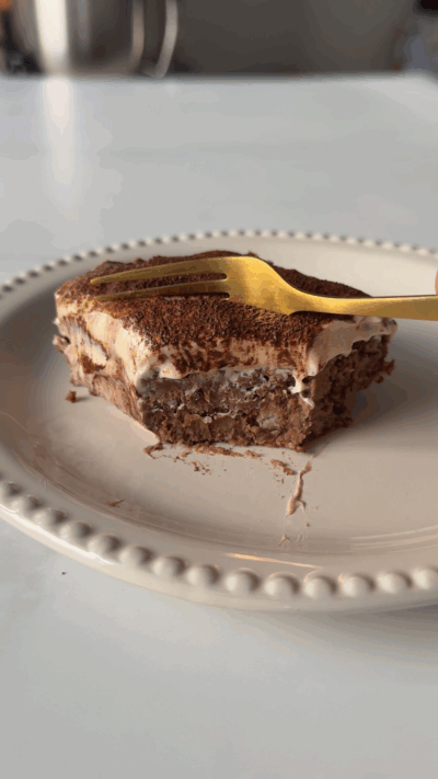 Mocha Tiramisu Baked Oats