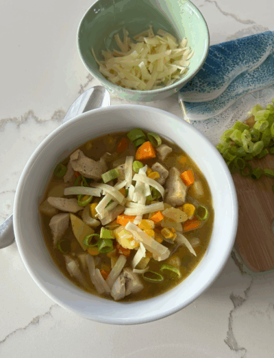 Chicken Corn Pumpkin Chowder