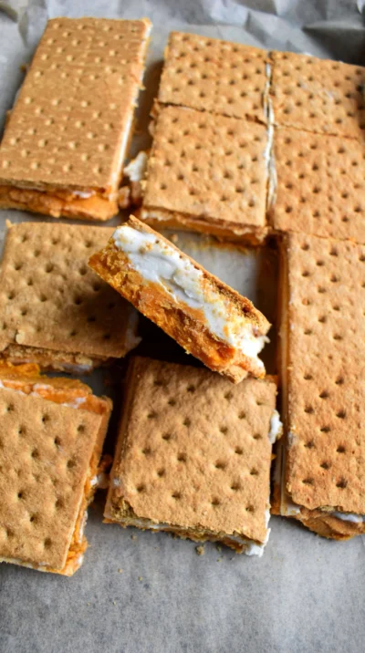 Frozen Pumpkin S’mores