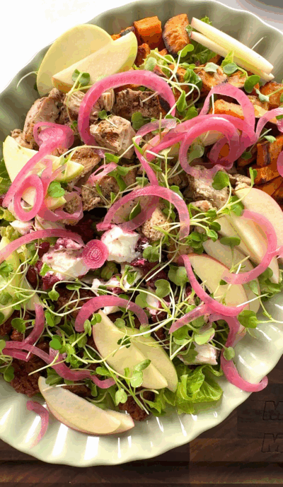 Loaded Autumn Salad Bowl