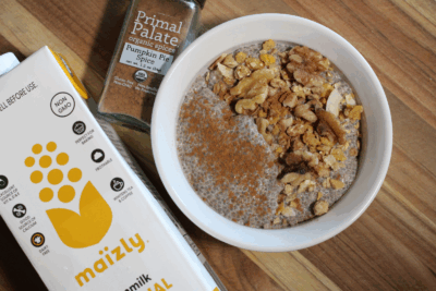 Pumpkin Spiced Chia Pudding