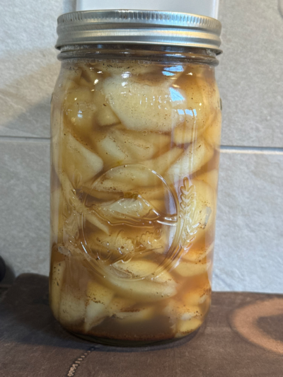 Canned Pears in Light Maple Sugar Syrup