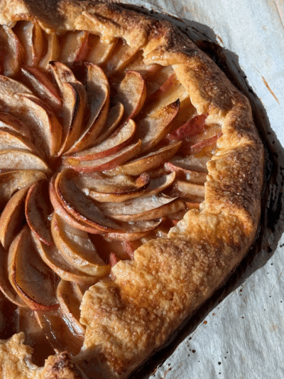 Caramel Apple Galette