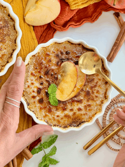 Apple Crème Brûlée