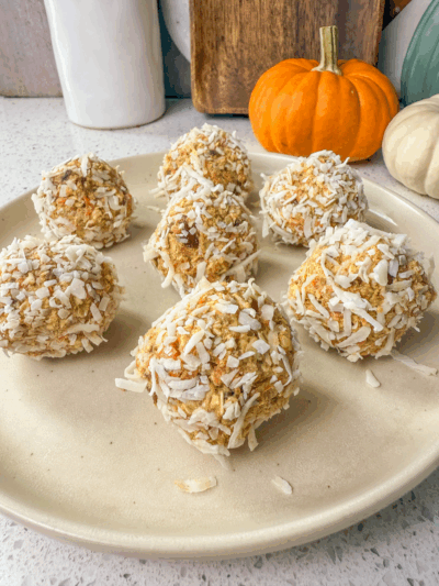 Carrot Cake Energy Balls