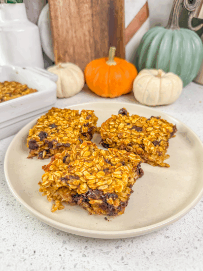 Pumpkin Oat Bars