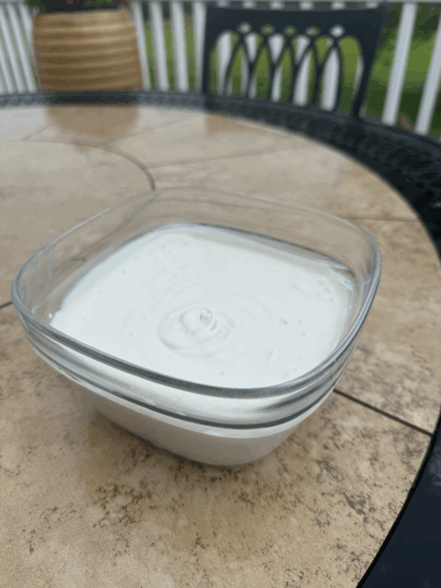protein whipped cream