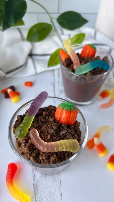 Chocolate Protein Dirt Cups