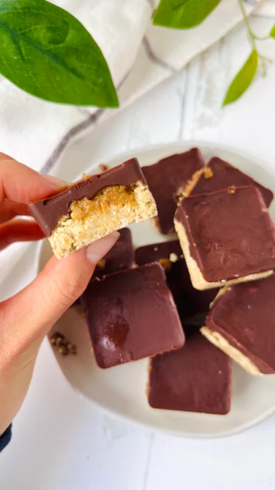 Pumpkin Spice Millionaire Bars