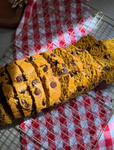 Chocolate Chip Pumpkin Bread