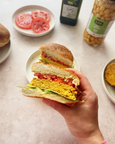 Easy Chickpea Burgers