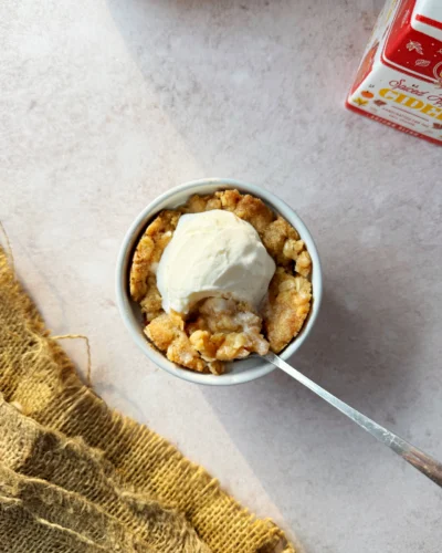 Single Serve Apple Crisp